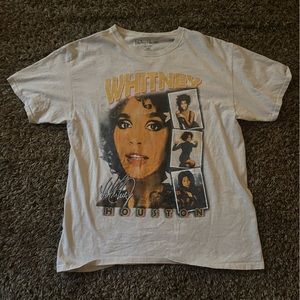 Whitney Houston graphic tee